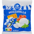 Carrefour - Mozzarella "Maxi Pack" : offre du catalogue Promo Mozzarella "Maxi Pack" à 2,65 € dans le catalogue Carrefour ""