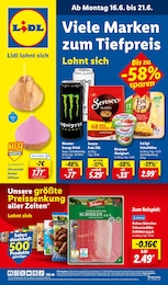 Lidl Prospekt "LIDL LOHNT SICH", 63 Seiten, 16.06.2025 - 21.06.2025 Lidl Prospekt "LIDL LOHNT SICH", 63 Seiten, 16.06.2025 - 21.06.2025