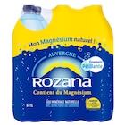 Eau minérale naturelle gazeuse - ROZANA en promo chez Carrefour Market Eau minérale naturelle gazeuse - ROZANA dans le catalogue Carrefour Market