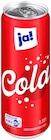 Cola von ja! für 0,39 € bei REWE im Angebot Cola von ja! im aktuellen REWE Prospekt