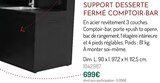 Support desserte fermé comptoir-bar - Botanic Support desserte fermé comptoir-bar à 699,00 € dans le catalogue Botanic