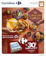 Catalogue Carrefour du moment, 30/05/2025 - 09/06/2025 Prospectus Carrefour en cours, "Tout L'Aïd El Kebir à petits prix", 26 pages