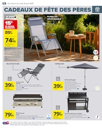 Prix et réduction Plancha À Gaz dans le prospectus Carrefour en cours Offre Plancha À Gaz dans le catalogue Carrefour du moment à la page 98