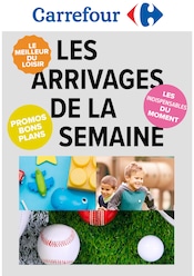 Promos Robe dans le catalogue "LES ARRIVAGES DE LA SEMAINE" de Carrefour à la page 1 Promos Robe dans le catalogue "LES ARRIVAGES DE LA SEMAINE" de Carrefour à la page 1