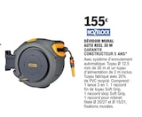 Dévidoir mural auto reel 30 m - Hozelock en promo chez E.Leclerc Dévidoir mural auto reel 30 m - Hozelock dans le catalogue E.Leclerc
