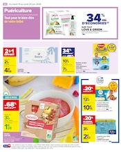 Promotion Bébé dans le prospectus Carrefour, valable du 10/06/2025 au 23/06/2025 Promo Bébé dans le catalogue Carrefour du moment à la page 52