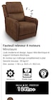 Fauteuil releveur 4 moteurs Minotaure - Technicien de Santé Fauteuil releveur 4 moteurs Minotaure à 1 249,90 € dans le catalogue Technicien de Santé