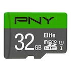 Carte micro SD 32 Go - PNY en promo à 10,99 € chez Carrefour Carte micro SD 32 Go - PNY dans le catalogue Carrefour