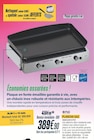 PLANCHA GAZ - ENO en promo chez Proxi Confort PLANCHA GAZ - ENO dans le catalogue Proxi Confort