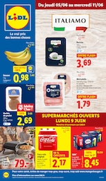 Prospectus Lidl, "Le vrai prix des bonnes choses" à Nice et alentours, 79 pages, 05/06/2025 - 11/06/2025 Catalogue Lidl "Le vrai prix des bonnes choses" à Nice et alentours, 79 pages, 05/06/2025 - 11/06/2025