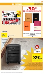Prix et réduction Pile dans le prospectus Carrefour Market en cours Offre Pile dans le catalogue Carrefour Market du moment à la page 13