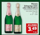 Marktkauf Nürnberg - Jahrgangs Sekt Angebot im Prospekt Jahrgangs Sekt bei Marktkauf im Nürnberg Prospekt für 3,49 €