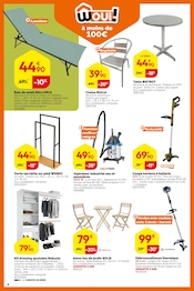 D'autres offres dans le catalogue "LES JOURS WOUI ! À ces prix tout est permis" de Weldom D'autres offres dans le catalogue "LES JOURS WOUI ! À ces prix tout est permis" de Weldom à la page 4