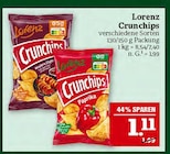 Marktkauf Nürnberg - Crunchips Angebot im Prospekt Crunchips bei Marktkauf im Nürnberg Prospekt für 1,11 €
