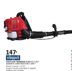 Souffleur thermique à dos 51,7 cc - scheppach en promo chez E.Leclerc Souffleur thermique à dos 51,7 cc - scheppach dans le catalogue E.Leclerc