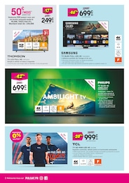 Prix et réduction TV LED 4K dans le prospectus Pulsat en cours Offre TV LED 4K dans le catalogue Pulsat du moment à la page 2