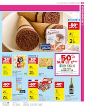 Promotion Glace dans le prospectus Carrefour, valable du 10/06/2025 au 23/06/2025 Promo Glace dans le catalogue Carrefour du moment à la page 9