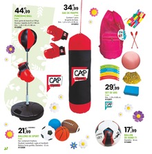 Prix et réduction Punching Ball Enfant dans le prospectus JouéClub en cours Offre Punching Ball Enfant dans le catalogue JouéClub du moment à la page 54