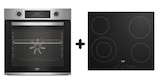 Lot plaque de cuisson vitrocéramique + four chaleur tournante 72L Beko - Beko - Castorama Lot plaque de cuisson vitrocéramique + four chaleur tournante 72L Beko - Beko à 399,00 € dans le catalogue Castorama