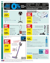 Prix et réduction Aspirateur Sans Sac dans le prospectus Carrefour en cours Offre Aspirateur Sans Sac dans le catalogue Carrefour du moment à la page 78