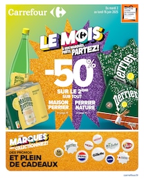 Prospectus Supermarchés Carrefour en cours, LE MOIS À VOS MARQUES, PRÊTS, PARTEZ !, 98 pages, 03/06/2025 - 16/06/2025 Catalogue Supermarchés Carrefour en cours à Paris et alentours, LE MOIS À VOS MARQUES, PRÊTS, PARTEZ !, 98 pages, 03/06/2025 - 16/06/2025