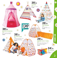 Prix et réduction Tente dans le prospectus JouéClub en cours Offre Tente dans le catalogue JouéClub du moment à la page 45