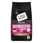 Café en grains "Giga Format" - CARTE NOIRE en promo à 27,35 € chez Carrefour Café en grains "Giga Format" - CARTE NOIRE dans le catalogue Carrefour