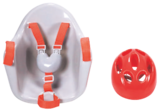 Siège de vélo avec casque pour poupée de 45 cm en promo chez JouéClub Siège de vélo avec casque pour poupée de 45 cm dans le catalogue JouéClub