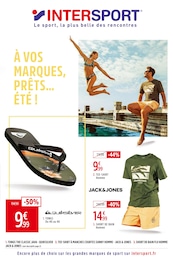 Catalogue Intersport du moment, 26/05/2025 - 15/06/2025 Prospectus Intersport en cours, "À VOS MARQUES, PRÊTS...ÉTÉ !", 33 pages