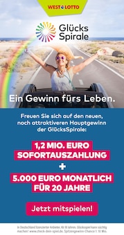 Aktueller Westlotto Münster Prospekt "Ein Gewinn fürs Leben." mit 1 Seite