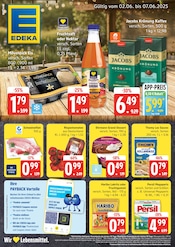 EDEKA Prospekt der aktuellen Woche, gültig von 02.06.2025 bis 07.06.2025 Aktueller EDEKA Prospekt "Top Angebote" mit 12 Seiten