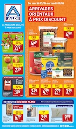 Prospectus Discount Alimentaire Aldi en cours, ARRIVAGES ORIENTAUX À PRIX DISCOUNT, 51 pages, 03/06/2025 - 09/06/2025 Catalogue Discount Alimentaire Aldi en cours à Nice et alentours, ARRIVAGES ORIENTAUX À PRIX DISCOUNT, 51 pages, 03/06/2025 - 09/06/2025