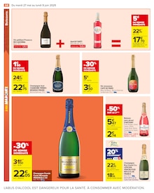 Promotion Cava dans le prospectus Carrefour, valable du 27/05/2025 au 09/06/2025 Promo Cava dans le catalogue Carrefour du moment à la page 46