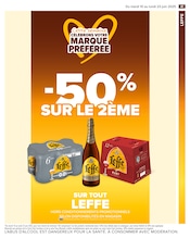 Promos Leffe dans le catalogue "FÊTE DES ÉCOLES" de Carrefour à la page 43 Promos Leffe dans le catalogue "FÊTE DES ÉCOLES" de Carrefour à la page 43