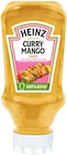 Curry Mango Sauce von Heinz für 1,49 € bei REWE im Angebot Curry Mango Sauce von Heinz im aktuellen REWE Prospekt