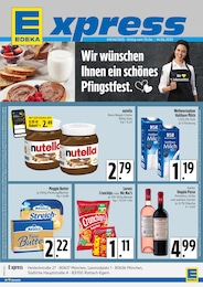 EDEKA Prospekt für München mit 4 Seiten EDEKA Prospekt für München: "Wir wünschen Ihnen ein schönes Pfingstfest.", 4 Seiten, 10.06.2025 - 14.06.2025