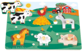 Puzzle - Les animaux de la ferme - FSC - JouéClub Puzzle - Les animaux de la ferme - FSC à 12,99 € dans le catalogue JouéClub