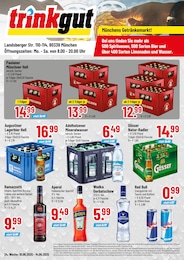 Discounter Prospekt von Trinkgut Trinkgut Prospekt: Münchens Getränkemarkt!, 4 Seiten, 10.06.2025 - 14.06.2025