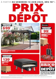 Prospectus Brico Dépôt, "PRIX DÉPÔT" à Saint-André-les-Vergers et alentours, 1 page, 13/06/2025 - 26/06/2025 Catalogue Brico Dépôt "PRIX DÉPÔT" à Saint-André-les-Vergers et alentours, 1 page, 13/06/2025 - 26/06/2025