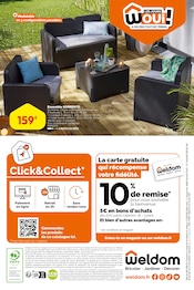 Promos Canapé dans le catalogue "LES JOURS WOUI ! À ces prix tout est permis" de Weldom à la page 8 Promos Canapé dans le catalogue "LES JOURS WOUI ! À ces prix tout est permis" de Weldom à la page 8