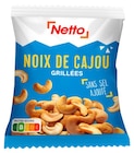 Netto Nice - Promo NOIX DE CAJOU GRILLÉES SANS SEL AJOUTÉ Promo NOIX DE CAJOU GRILLÉES SANS SEL AJOUTÉ à 1,77 € dans le catalogue Netto à Nice