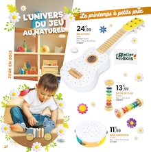 Prix et réduction Guitare dans le prospectus JouéClub en cours Offre Guitare dans le catalogue JouéClub du moment à la page 80