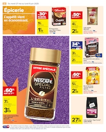 Prix et réduction Ricoré dans le prospectus Carrefour en cours Offre Ricoré dans le catalogue Carrefour du moment à la page 34