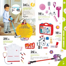 Prix et réduction Aspirateur Enfant dans le prospectus JouéClub en cours Offre Aspirateur Enfant dans le catalogue JouéClub du moment à la page 193