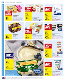 Prix et réduction Yaourt Brassé dans le prospectus Carrefour en cours Offre Yaourt Brassé dans le catalogue Carrefour du moment à la page 30