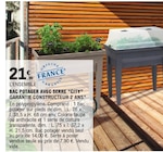 Bac potager avec serre "City" en promo chez E.Leclerc Bac potager avec serre "City" dans le catalogue E.Leclerc